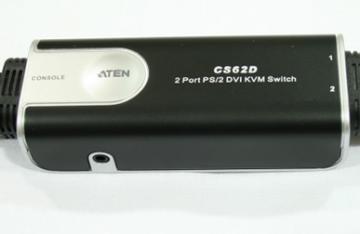 Distribuitor KVM DVI 1/2, ATEN CS62D - Pret | Preturi Distribuitor KVM DVI 1/2, ATEN CS62D