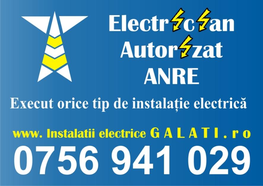 Electrician Autorizat Galati - Pret | Preturi Electrician Autorizat Galati