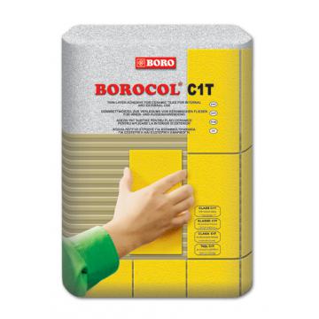 Adeziv fin pentru placi ceramice Borocol C1T - Pret | Preturi Adeziv fin pentru placi ceramice Borocol C1T