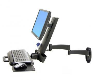 Stand monitor perete 200 Series Combo Arm, LCD 24" (8.2Kg), suport tastatura, mouse, Ergotron (45-230-200) - Pret | Preturi Stand monitor perete 200 Series Combo Arm, LCD 24" (8.2Kg), suport tastatura, mouse, Ergotron (45-230-200)