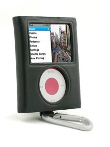 Husa MCA din piele neagra pentru iPod Nano 3G - Pret | Preturi Husa MCA din piele neagra pentru iPod Nano 3G