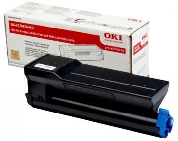 Toner negru pentru MB480, 12.000 pag, 43979216, Oki - Pret | Preturi Toner negru pentru MB480, 12.000 pag, 43979216, Oki