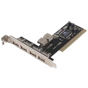 CARD PCI adaptor la 6 x USB 2.0 GEMBIRD UPC-20-6P - Pret | Preturi CARD PCI adaptor la 6 x USB 2.0 GEMBIRD UPC-20-6P