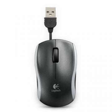 Logitech M125 Corded Mouse silver - Pret | Preturi Logitech M125 Corded Mouse silver