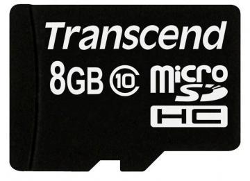 microSDHC Card 8GB, class 10, TS8GUSDHC10, Transcend - Pret | Preturi microSDHC Card 8GB, class 10, TS8GUSDHC10, Transcend