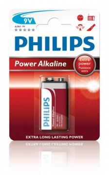 Baterie Philips Powerlife 6LR61 (E) 9 Volt , 6LR61P1B/10 - Pret | Preturi Baterie Philips Powerlife 6LR61 (E) 9 Volt , 6LR61P1B/10
