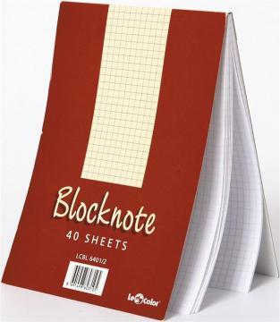 Blocnotes brosat LeColor, 40 coli, A4, velin - Pret | Preturi Blocnotes brosat LeColor, 40 coli, A4, velin