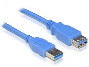 Cablu prelungitor USB 3.0, 1M, Delock 82538 - Pret | Preturi Cablu prelungitor USB 3.0, 1M, Delock 82538