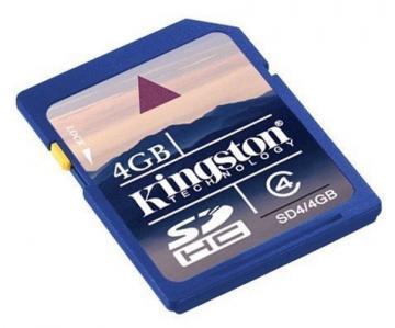 KINGSTON Memory ( flash cards ) 4GB SD Card High Capacity, SD4/4GB - Pret | Preturi KINGSTON Memory ( flash cards ) 4GB SD Card High Capacity, SD4/4GB