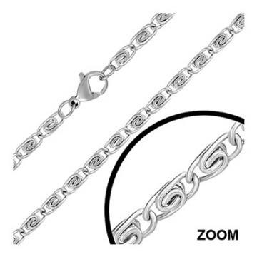 Silver4You.ro - Lant inox zale ovale rasucite/3.3 mm - Pret | Preturi Silver4You.ro - Lant inox zale ovale rasucite/3.3 mm