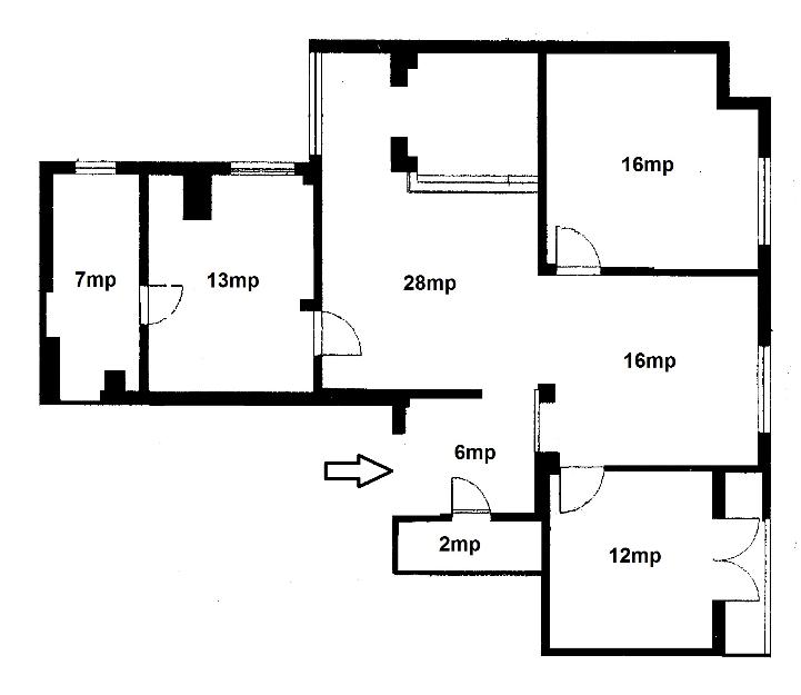 5 camere suprafata 101 mp - Cismigiu - 84900euro - Pret | Preturi 5 camere suprafata 101 mp - Cismigiu - 84900euro