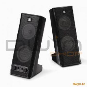 BOXE Logitech 2.0 "X-140" RMS power: 10 W (5W x 2), Black - Pret | Preturi BOXE Logitech 2.0 "X-140" RMS power: 10 W (5W x 2), Black