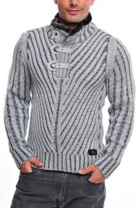 Pulover Ce &amp; Ce Gri 523 - Pret | Preturi Pulover Ce &amp; Ce Gri 523