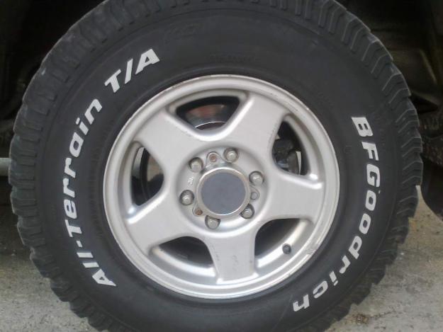 Vand set jante si anvelope 4x4 BF GOODRICH 235/85/R16 AT-uri - Pret | Preturi Vand set jante si anvelope 4x4 BF GOODRICH 235/85/R16 AT-uri