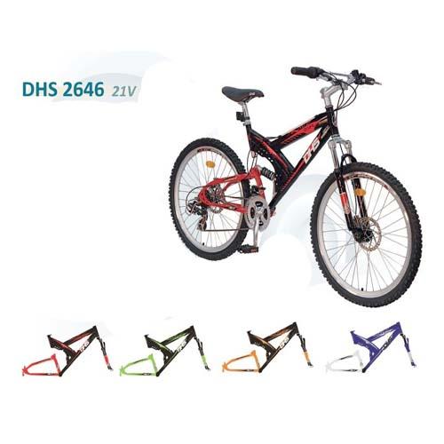 DHS BICICLETA MTB 2646 21V DHS - Pret | Preturi DHS BICICLETA MTB 2646 21V DHS