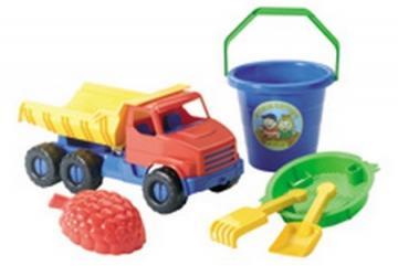 Plasticart Basculanta cu Set Jucarii Plaja - Pret | Preturi Plasticart Basculanta cu Set Jucarii Plaja