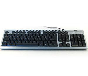 Tastatura Serioux PS/2 Multimedia Black-Silver, SRXK-9400M-SB - Pret | Preturi Tastatura Serioux PS/2 Multimedia Black-Silver, SRXK-9400M-SB