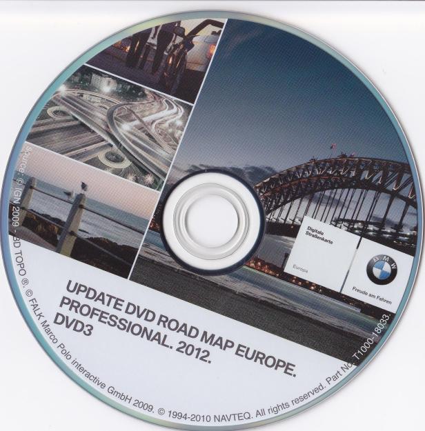 BMW DVD CD HARTA NAVIGATIE 2012 Professional High Business Romania detaliata Europa DVD CD - Pret | Preturi BMW DVD CD HARTA NAVIGATIE 2012 Professional High Business Romania detaliata Europa DVD CD