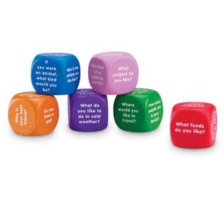 Learning Resources Cuburi pentru conversatii - Pret | Preturi Learning Resources Cuburi pentru conversatii