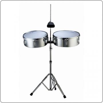 Stagg LTS-1415 - Pereche de timbales din metal - Pret | Preturi Stagg LTS-1415 - Pereche de timbales din metal