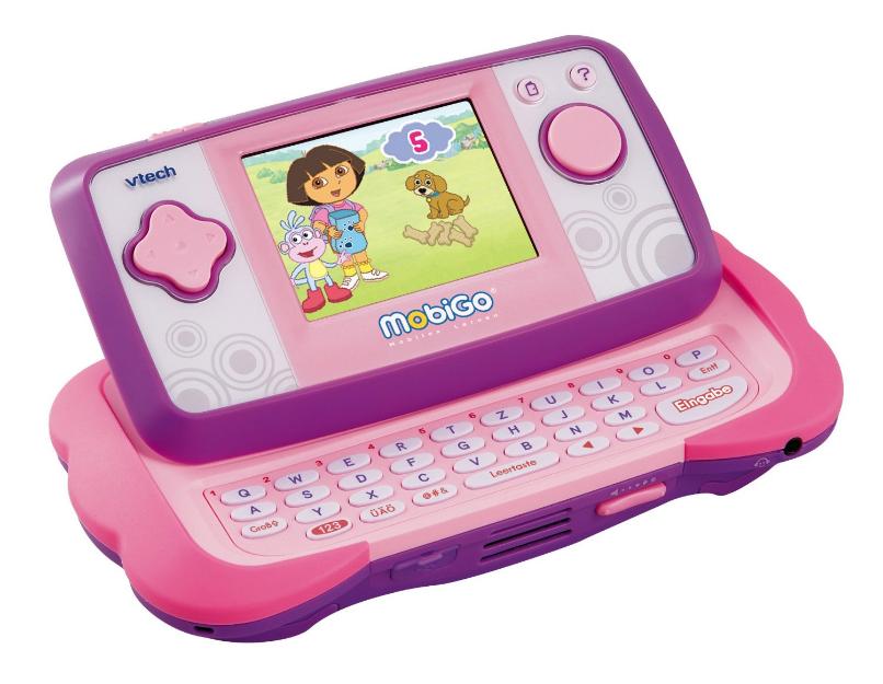 Joc educativ electronic Mobigo Dora, roz, Vtech - Pret | Preturi Joc educativ electronic Mobigo Dora, roz, Vtech