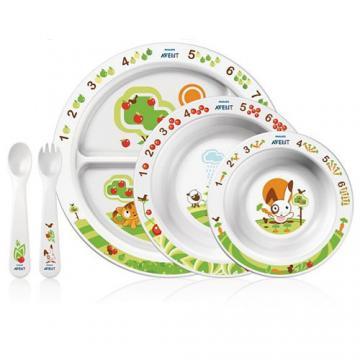 Philips Avent - Set pentru masa - Pret | Preturi Philips Avent - Set pentru masa