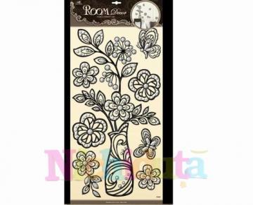 Stickere decorativ Flora - Pret | Preturi Stickere decorativ Flora