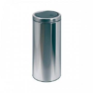 Cos metalic cu capac pentru reziduuri, 30 litri, VEPA BINS Flat Top - crom - Pret | Preturi Cos metalic cu capac pentru reziduuri, 30 litri, VEPA BINS Flat Top - crom