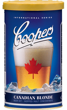 Coopers Canadian Blonde - kit pentru bere de casa - faci 23 de litri de bere super buna! - Pret | Preturi Coopers Canadian Blonde - kit pentru bere de casa - faci 23 de litri de bere super buna!
