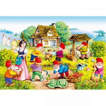 PUZZLE ALBA CA ZAPADA SI CEI 7 PITICI 120 PIESE CASTORLAND - Pret | Preturi PUZZLE ALBA CA ZAPADA SI CEI 7 PITICI 120 PIESE CASTORLAND