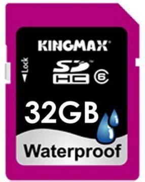 SDHC 32GB Secure Digital Card -  - SDHC Class 10 - Waterproof  KM32GSDHC10W Kingmax - Pret | Preturi SDHC 32GB Secure Digital Card -  - SDHC Class 10 - Waterproof  KM32GSDHC10W Kingmax