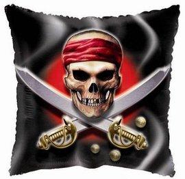 Balon folie metalizata 45cm PIRATES FLAG - Pret | Preturi Balon folie metalizata 45cm PIRATES FLAG