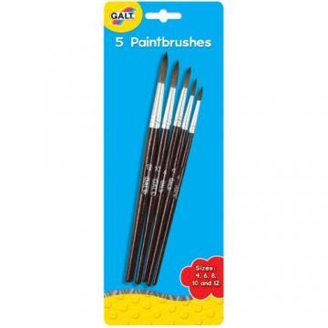 Galt - 5 Paintbrushes - Set 5 Pensule - Pret | Preturi Galt - 5 Paintbrushes - Set 5 Pensule