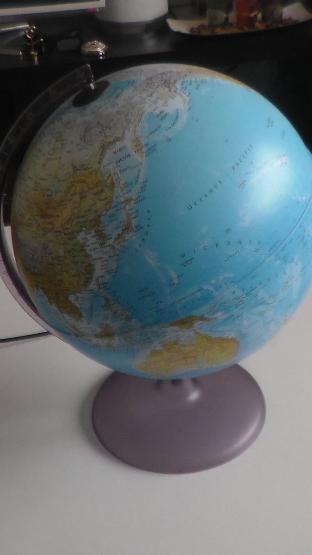 Glob pamantesc iluminat Continenti 30 cm - Pret | Preturi Glob pamantesc iluminat Continenti 30 cm