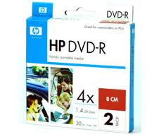 HP DVD-R mini 8cm, 2buc/pachet - Pret | Preturi HP DVD-R mini 8cm, 2buc/pachet