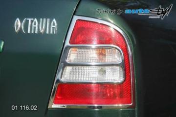 Ornament crom stopuri spate - sedan Skoda Octavia I - Pret | Preturi Ornament crom stopuri spate - sedan Skoda Octavia I
