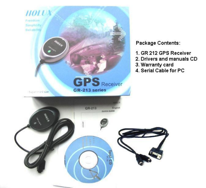 Receptor gps prin usb Holux GR-213 - Pret | Preturi Receptor gps prin usb Holux GR-213