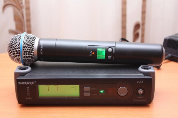 Vand microfon wireless Shure beta 58 slx 24 NOU sigilat !!! - Pret | Preturi Vand microfon wireless Shure beta 58 slx 24 NOU sigilat !!!