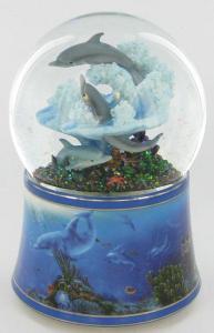 Dolphins Glitter Globe - Pret | Preturi Dolphins Glitter Globe