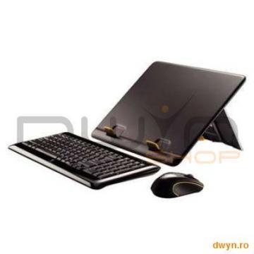 Logitech MK605 Wireless Notebook Kit, M505 Mouse, K340 Keyboard, N110 Riser, Unifying receiver, USB, - Pret | Preturi Logitech MK605 Wireless Notebook Kit, M505 Mouse, K340 Keyboard, N110 Riser, Unifying receiver, USB,