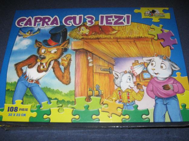 Puzzle capra cu 3 iezi - Pret | Preturi Puzzle capra cu 3 iezi