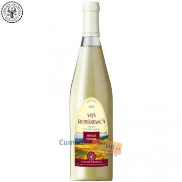 Vin demidulce Muscat Ottonel Vincon Vita Romaneasca 0.75 L - Pret | Preturi Vin demidulce Muscat Ottonel Vincon Vita Romaneasca 0.75 L