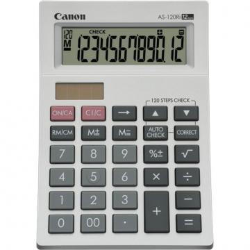 Calculator de birou AS-120RI, 12 digiti, tip financiar, Canon (5361B001) - Pret | Preturi Calculator de birou AS-120RI, 12 digiti, tip financiar, Canon (5361B001)