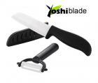 Cutit ceramic Yoshi Blade + curatator legume - Pret | Preturi Cutit ceramic Yoshi Blade + curatator legume