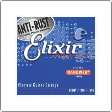 Elixir Nanoweb Light (.010-.046) - Set corzi chitara electrica - Pret | Preturi Elixir Nanoweb Light (.010-.046) - Set corzi chitara electrica