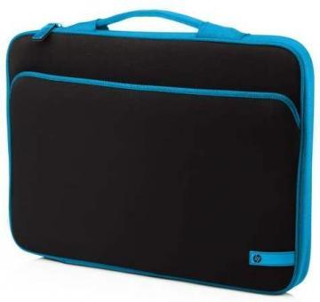 Husa noteobook 16", neopren, 390 x 35 x 280 mm, negru/bleu, HP (QB461AA) - Pret | Preturi Husa noteobook 16", neopren, 390 x 35 x 280 mm, negru/bleu, HP (QB461AA)