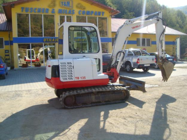 Miniexcavator Takeuchi TB 135 - Pret | Preturi Miniexcavator Takeuchi TB 135