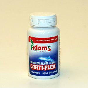 Carti-Flex Cartilaj de Rechin 740mg *30cps - Pret | Preturi Carti-Flex Cartilaj de Rechin 740mg *30cps