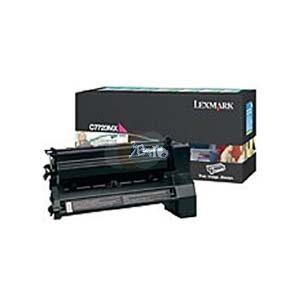 Lexmark 00C7722MX, Toner rosu de capacitate mare + Transport Gratuit - Pret | Preturi Lexmark 00C7722MX, Toner rosu de capacitate mare + Transport Gratuit