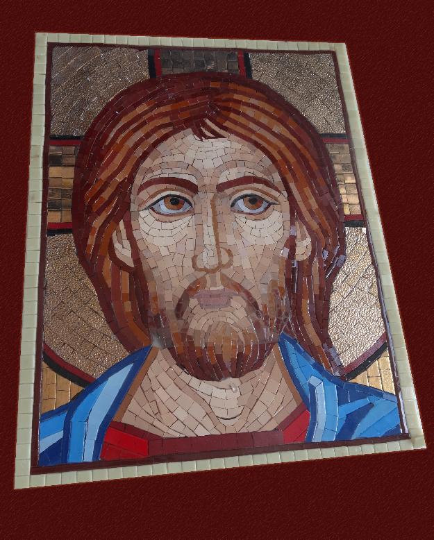 Icoana mozaic Iisus Hristos - Pret | Preturi Icoana mozaic Iisus Hristos